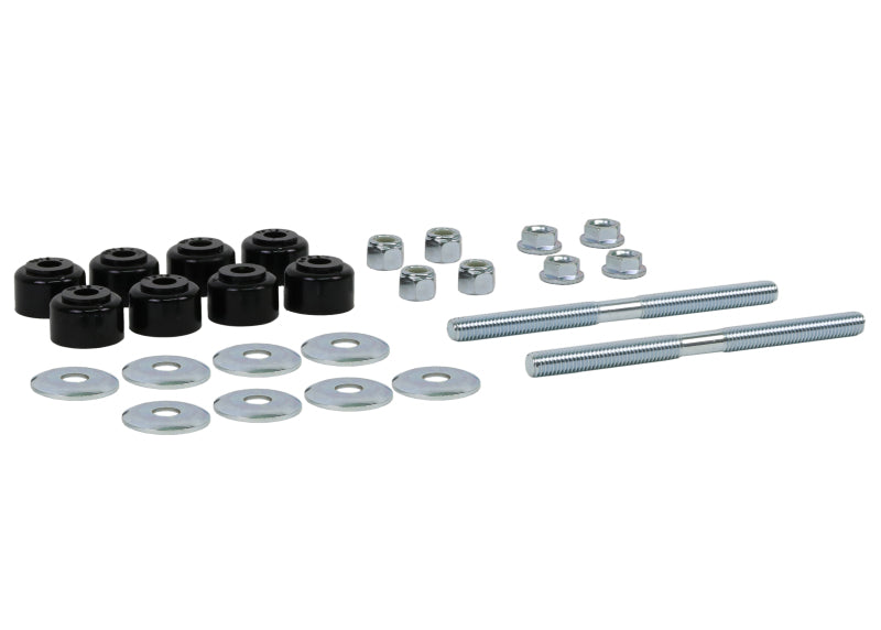 Whiteline W21806S - WHLW21806S - Whiteline Plus Universal Sway Bar Link Threaded Rod w/ Poly Bushes 140mm - Shipped in Europe - Tuningsupply.com
