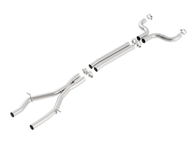 Borla 60607 - BOR60607 - Borla 2016 Camaro SS 6.2L V8 X-Pipe w/ Mid Pipes - Shipped in Europe - Tuningsupply.com