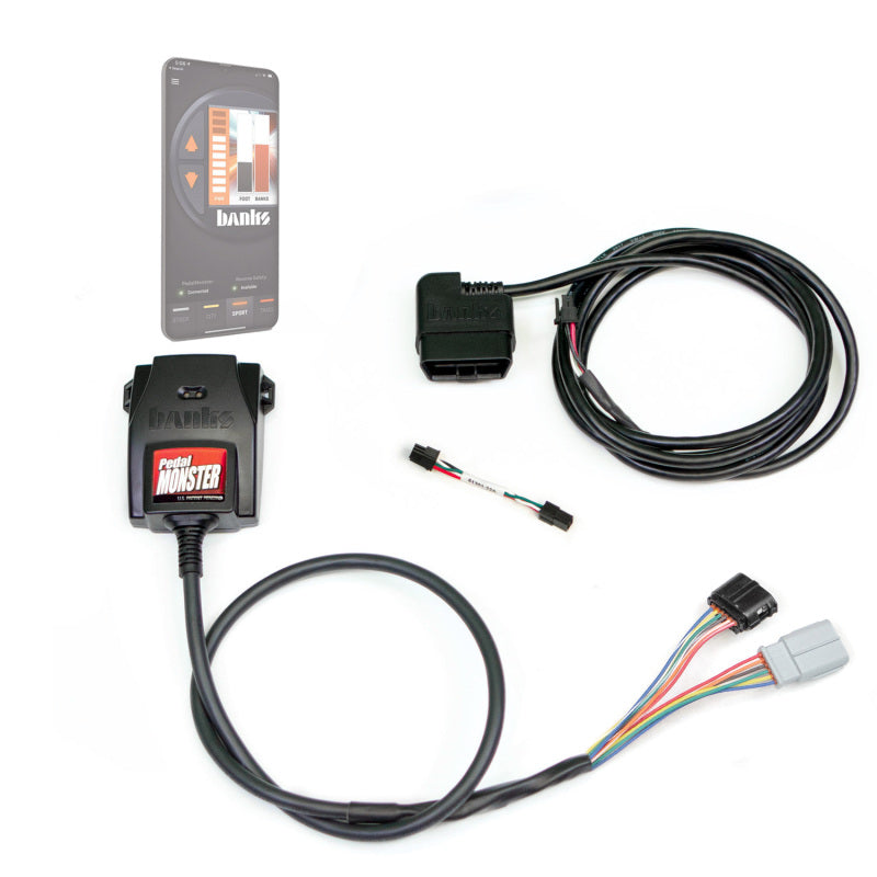 Banks Power 64340 - GBE64340 - Banks Power Pedal Monster Throttle Sensitivity Booster (Stand-Alone) - Use w/Phone - Shipped in Europe - Tuningsupply.com