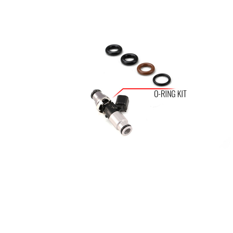 Injector Dynamics SK.60.14.14B - IDXSK.60.14.14B - Injector Dynamics O-ring/Seal Service Kit for Injector w/ 14mm Top ADPT and 14mm Clear Bottom ADPT - Shipped in Europe - Tuningsupply.com