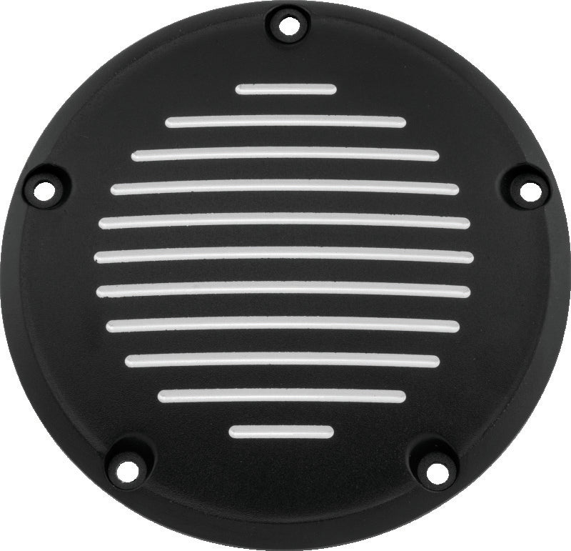 Bikers Choice 490832 - BKC490832 - Bikers Choice 99-18 Big Twin 5 Hole Black Derby Cover - Shipped in Europe - Tuningsupply.com