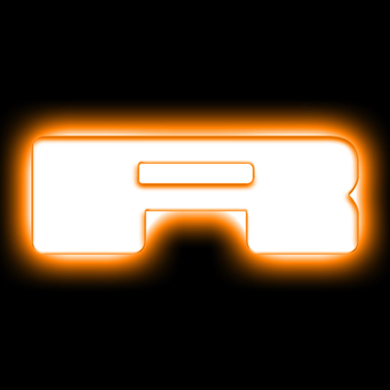 ORACLE Lighting 3140-R-005 - ORL3140-R-005 - ORACLE Lighting Universal Illuminated LED Letter Badges - Matte Wht Surface Finish - R - Shipped in Europe - Tuningsupply.com