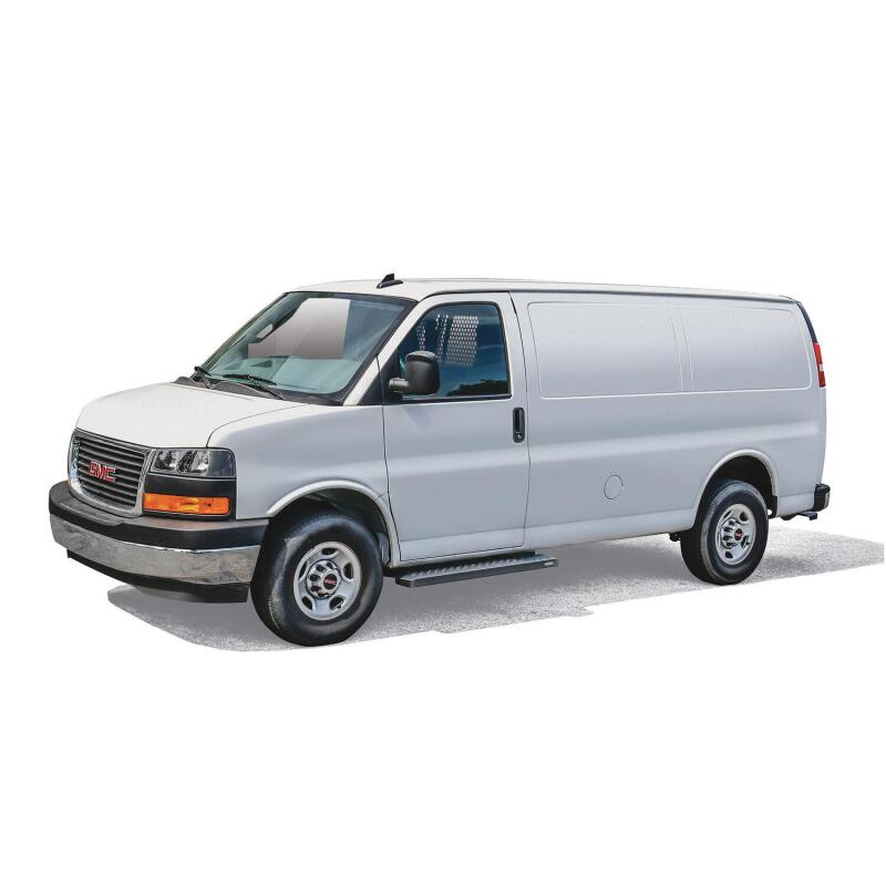 Westin 27-81005 - WES27-81005 - Westin Ford Transit Van 150/250/350 (46in Driver & 97in. Pass) Grate Steps Running Boards - Tex. Blk - Shipped in Europe - Tuningsupply.com
