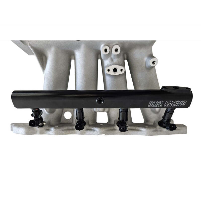 BLOX Racing BXFU-00720-BK - BLOBXFU-00720-BK - BLOX Racing Honda B-Series Xtreme Aluminum Fuel Rail - Black - Shipped in Europe - Tuningsupply.com