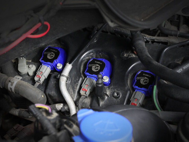 aFe 77-92010-MC - AFE77-92010-MC - aFe 11-16 Ford F-150 Scorcher High-Performance Ignition Coil (6 Pack) - Shipped in Europe - Tuningsupply.com