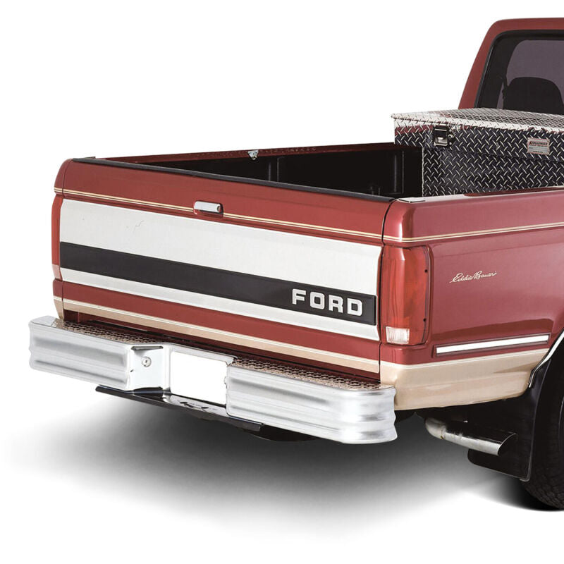 Westin 21000 - WES21000 - Westin/Fey 67-96 F-Series Style Side / 97-98 F-250/350 HD Diamondstep Universal Bumper - Chrome - Shipped in Europe - Tuningsupply.com