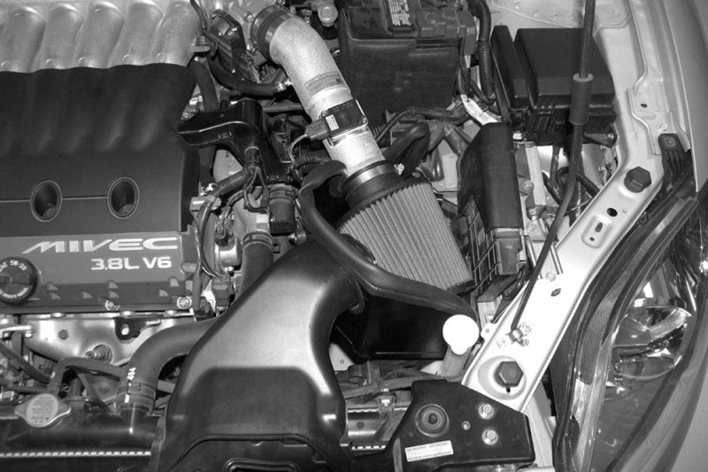 K&N Engineering 69-6502TR - KNN69-6502TR - K&N 06 Eclipse GT 3.8L V6 Red Typhoon Short Ram Intake - Shipped in Europe - Tuningsupply.com