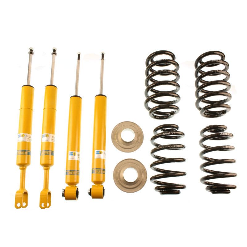Bilstein 46-188502 - BIL46-188502 - Bilstein B12 2003 Audi A4 Quattro Base Front and Rear Complete Suspension Kit - Shipped in Europe - Tuningsupply.com