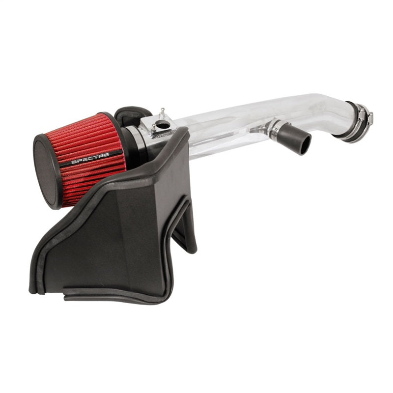 Spectre 10190 - SPE10190 - Spectre 06-12 Lexus IS250/IS350 V6-2.5/3.5L F/I Air Intake Kit - Polished w/Red Filter - Shipped in Europe - Tuningsupply.com