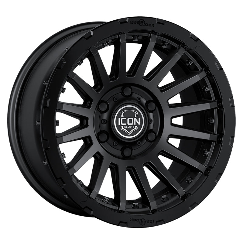 ICON 23617856350SB - ICO23617856350SB - ICON Recon Pro 17x8.5 6 x 135 6mm Offset 5in BS 87.1mm Bore Satin Black Wheel - Shipped in Europe - Tuningsupply.com
