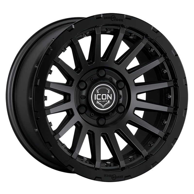 ICON 23617858347SB - ICO23617858347SB - ICON Recon Pro 17x8.5 6x5.5 0mm Offset 4.75in BS 106.1mm Bore Satin Black Wheel - Shipped in Europe - Tuningsupply.com