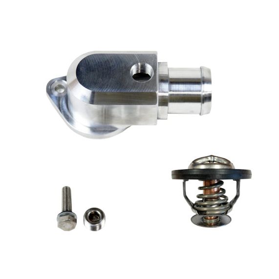 Granatelli Motor Sports 430180 - GMS430180 - Granatelli 18-19 Jeep Trackhawk Billet Thermostat Housing w/180 Deg Thermostat - Shipped in Europe - Tuningsupply.com