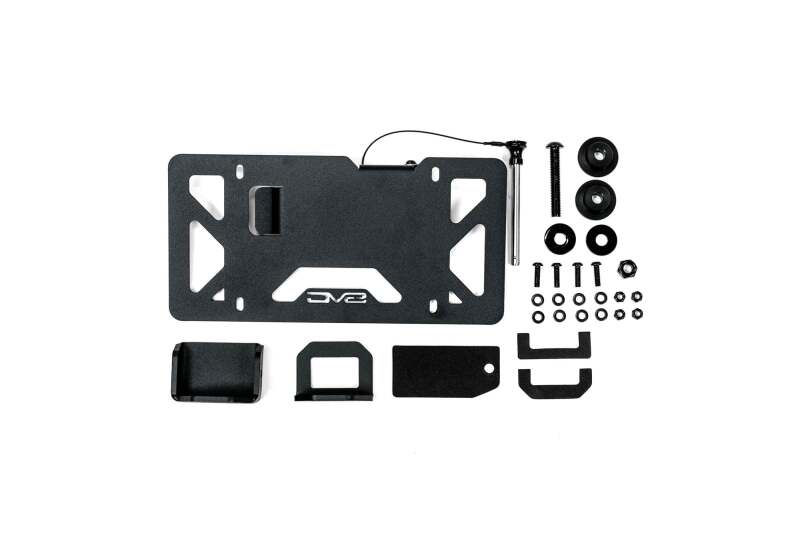 DV8 Offroad LPUN-01 - DVELPUN-01 - DV8 Offroad Universal Quick Release D-Ring License Plate Mount - Shipped in Europe - Tuningsupply.com