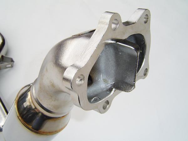 Invidia HS08SW1DPC - INVHS08SW1DPC - Invidia 05+ MT LGT / 08+ WRX/STi Polished Divorced Waste Gate Downpipe - Shipped in Europe - Tuningsupply.com