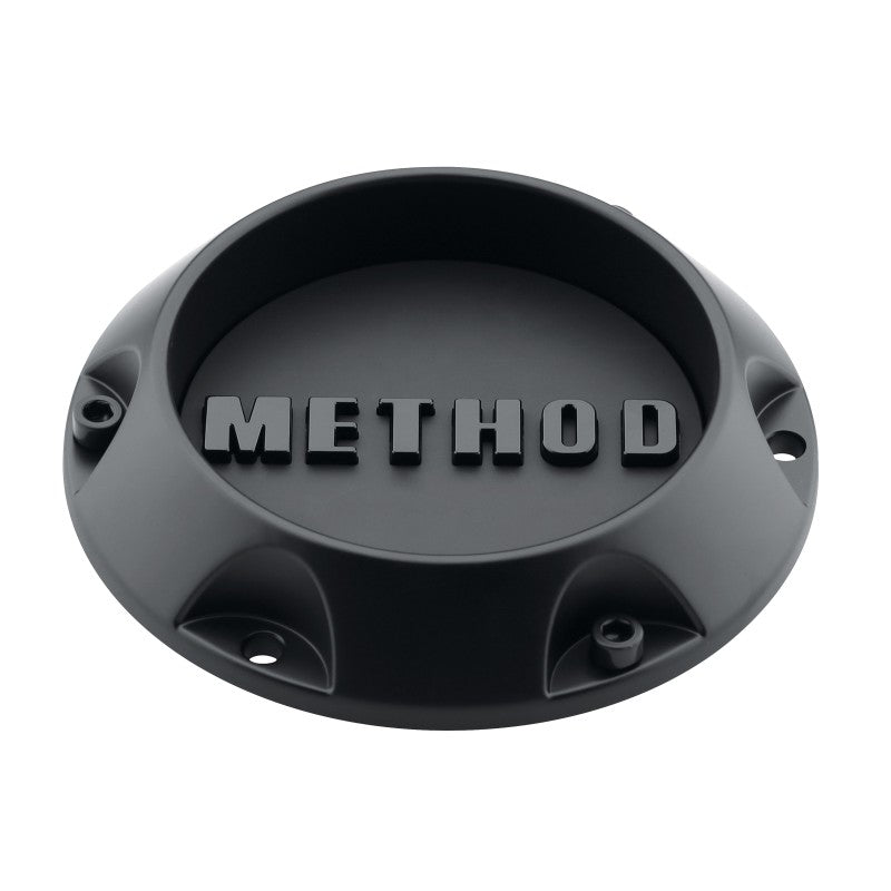 Method Wheels - MRWCP-1717B138-B - Method Cap 1717 - 138mm - Black - Screw On - Shipped in Europe - Tuningsupply.com