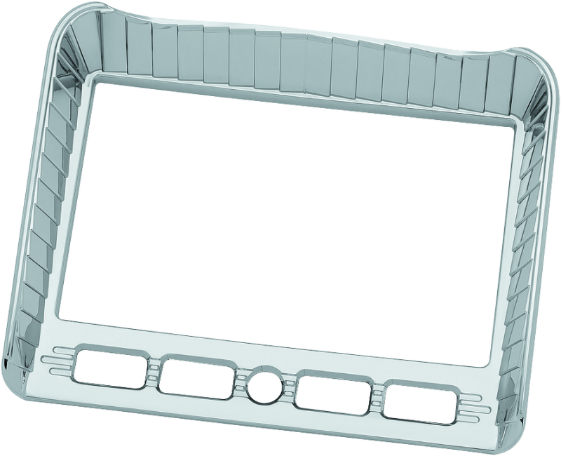 Kuryakyn 5198 - KUR5198 - Kuryakyn Stereo Accent Chrome - Shipped in Europe - Tuningsupply.com