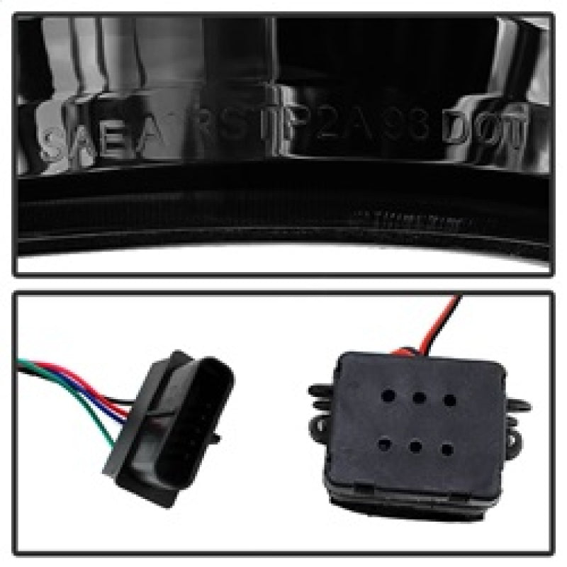 SPYDER 9032752 - SPY9032752 - xTune Yukon Denali 99-00 LED Tail Lights w/ 3rd LED Brake Light Smoked ALT-JH-CCK88-LED-SET-SM - Shipped in Europe - Tuningsupply.com