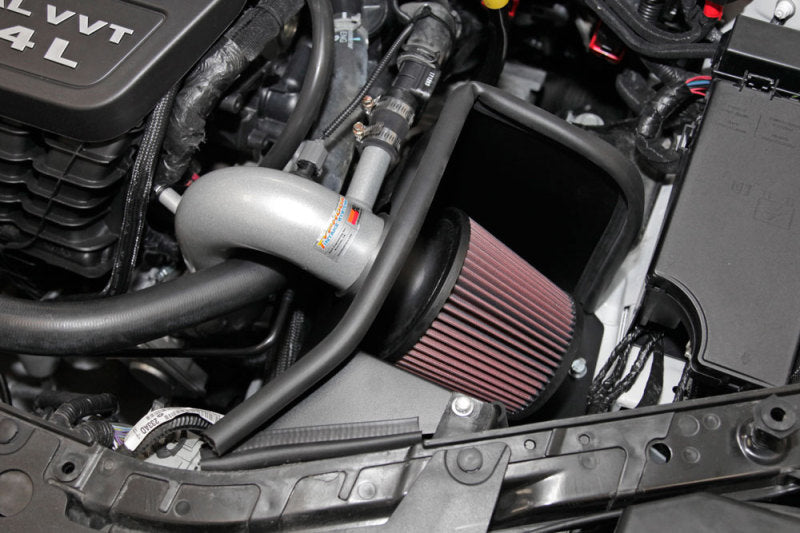 K&N Engineering 69-2549TS - KNN69-2549TS - K&N 69 Series Typhoon Performance 13 Chrysler/Dodge 200/Avenger 2.4L Silver Cold Air Intake Kit - Shipped in Europe - Tuningsupply.com