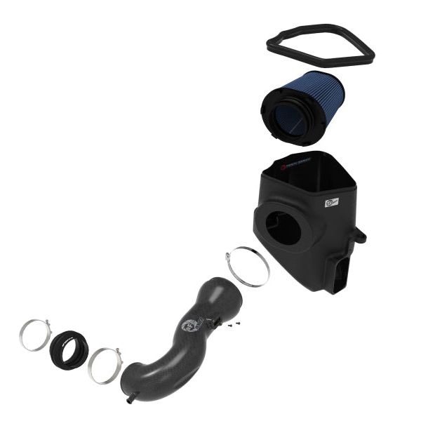 aFe 57-10015R - AFE57-10015R - aFe 19-20 GM Trucks 5.3L/6.2L Track Series Carbon Fiber Cold Air Intake System With Pro 5R Filters - Shipped in Europe - Tuningsupply.com