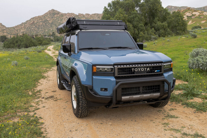 DV8 Offroad LBTF4-02 - DVELBTF4-02 - DV8 Offroad 24-26 Toyota Land Cruiser Brush Guard - Front - Shipped in Europe - Tuningsupply.com