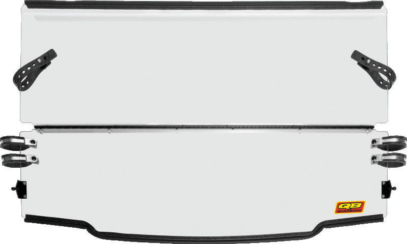 QuadBoss 375735 - QBS375735 - QuadBoss 17-21 Polaris Ranger 500 Folding Windshield - Shipped in Europe - Tuningsupply.com