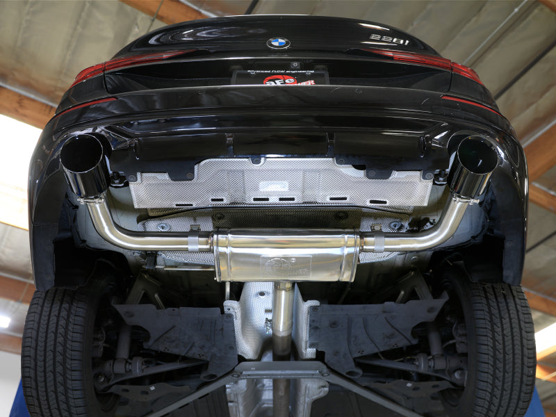 aFe 49-36355-B - AFE49-36355-B - aFe MACHForce XP Exhausts Axle-Back 21-24 BMW 228i 2.0T (SS w/ Black Tips) - Shipped in Europe - Tuningsupply.com