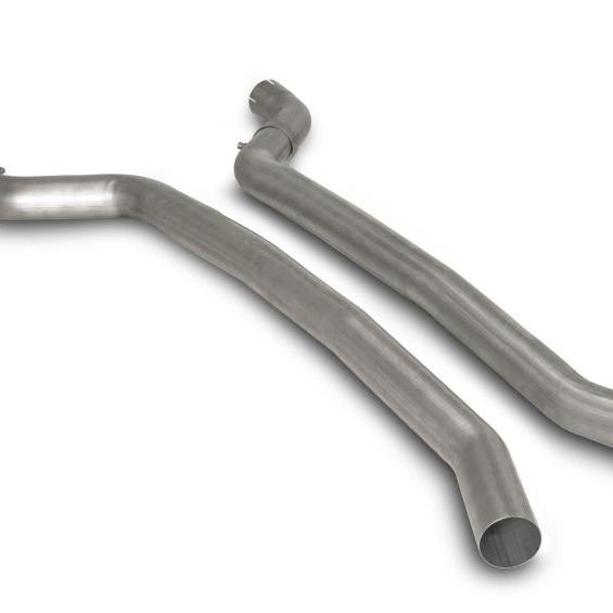 Remus 081021 1200 - RMS081021 1200 - Remus 2021+ BMW M3 (G80)/M4 (G82) Non-Resonated Front Section Pipes - Shipped in Europe - Tuningsupply.com