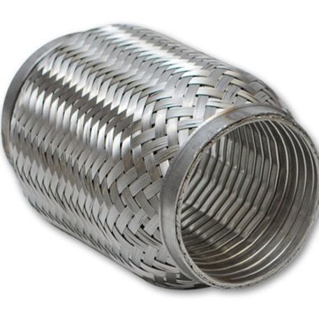 Vibrant 61008 - VIB61008 - Vibrant SS Turbo FLEX Coupling with Interlock Liner 3in inlet/outlet x 8in long - Shipped in Europe - Tuningsupply.com