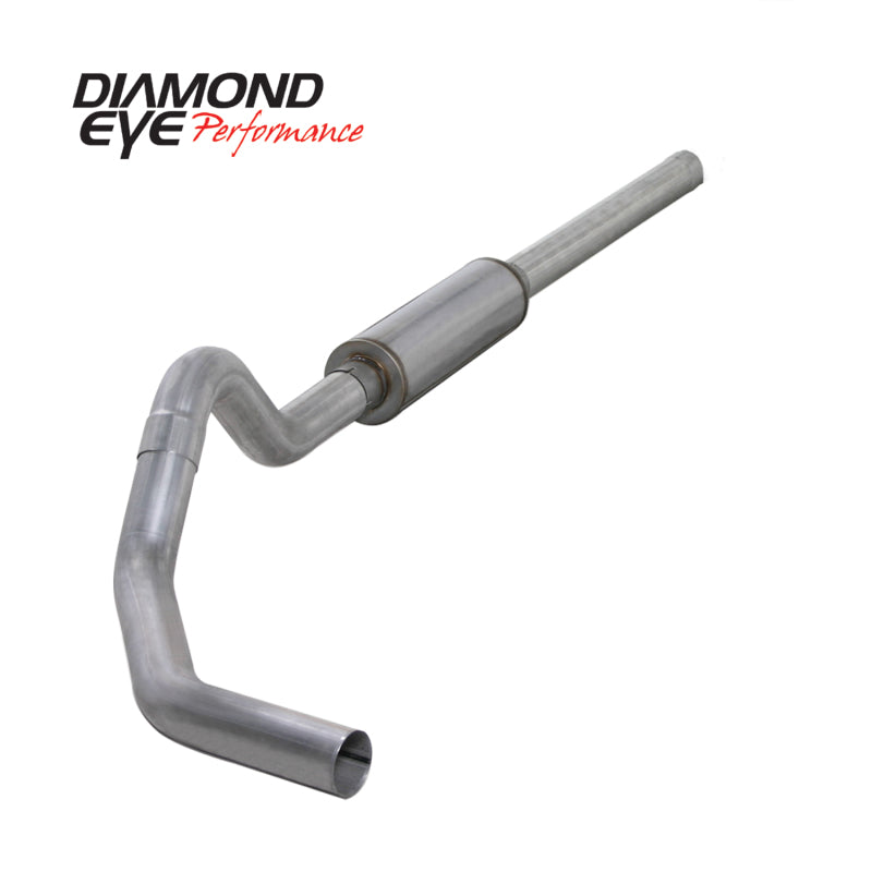 Diamond Eye Performance - DEPK4234A - Diamond Eye KIT 4in Catback Single AL: 2004.5-2007.5 DODGE CUMMINS 600 - Shipped in Europe - Tuningsupply.com