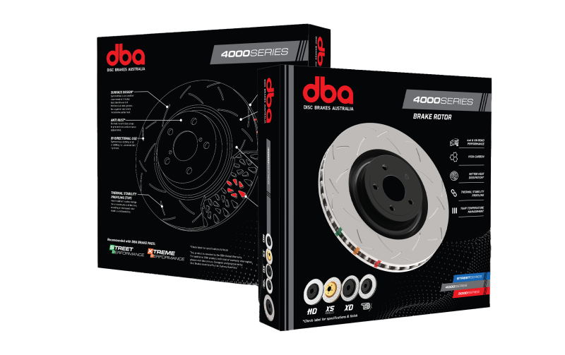 DBA DBA43770S - DBADBA43770S - DBA 2022+ Toyota Landcruiser (J300/J310) 4000 Series Slotted Front Rotor (6 Lug Models Only) - Shipped in Europe - Tuningsupply.com