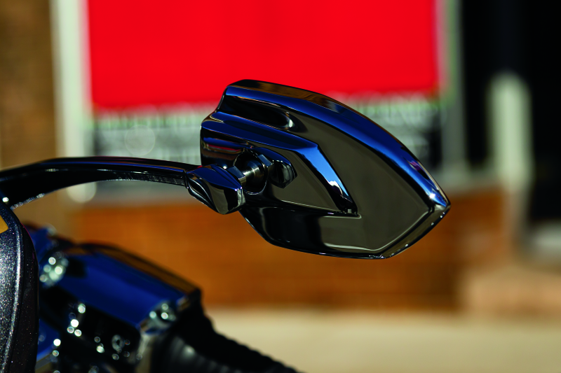 Kuryakyn 1963 - KUR1963 - Kuryakyn Phantom Mirrors Gloss Black - Shipped in Europe - Tuningsupply.com