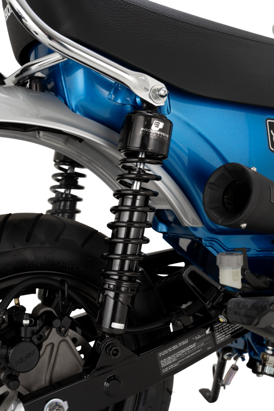 Progressive 412-4276B - PGR412-4276B - Progressive 2025 Honda DAX 125 412 Series Shocks 13.0in - Black - Shipped in Europe - Tuningsupply.com