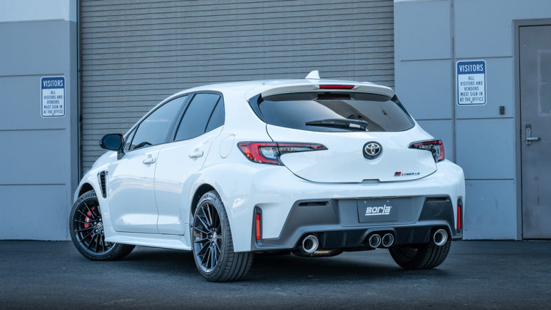 Borla 140942 - BOR140942 - Borla 23-24 Toyota GR Corolla ATAK Cat Back System - Shipped in Europe - Tuningsupply.com