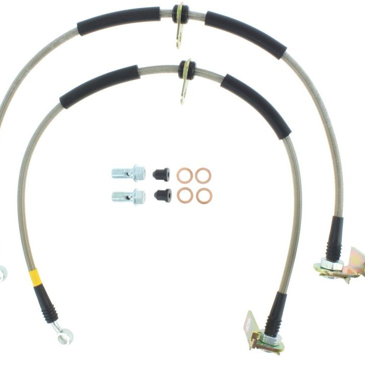 Stoptech 950.45006 - STO950.45006 - StopTech Stainless Steel Front Brake lines for Mazda 6 - Shipped in Europe - Tuningsupply.com