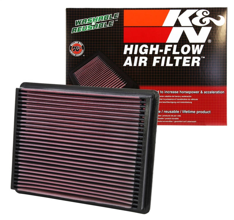 K&N Engineering 33-2135 - KNN33-2135 - K&N 02-09 Cadillac / 99-09 Chevy/GMC PickUp Drop In Air Filter - Shipped in Europe - Tuningsupply.com
