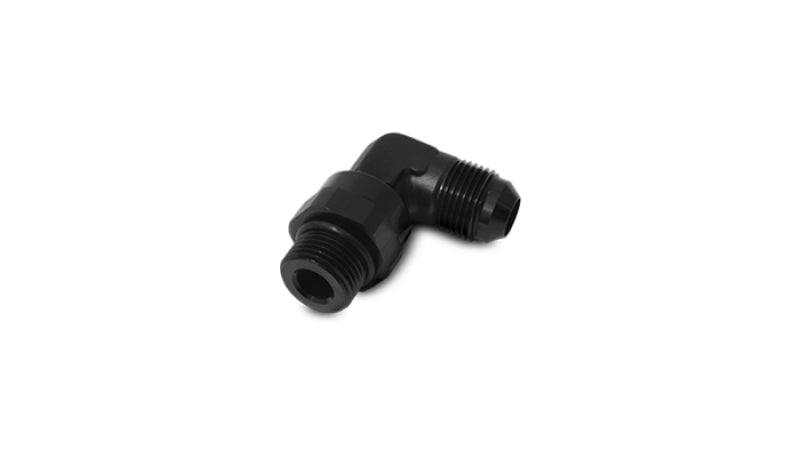 Vibrant 16967 - VIB16967 - Vibrant -10AN Male Flare to Male -8 ORB Swivel 90 Degree Adapter - Anodized Black - Shipped in Europe - Tuningsupply.com