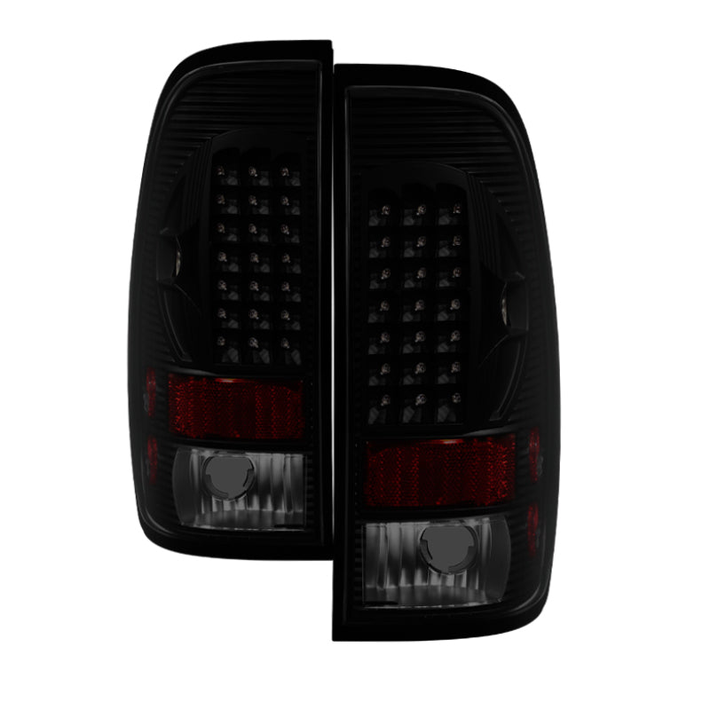 SPYDER 5081179 - SPY5081179 - xTune Ford F250/350/450/550 Super Duty 99-07 LED Tail Lights Black Smoke ALT-ON-FF15097-LED-BSM - Shipped in Europe - Tuningsupply.com