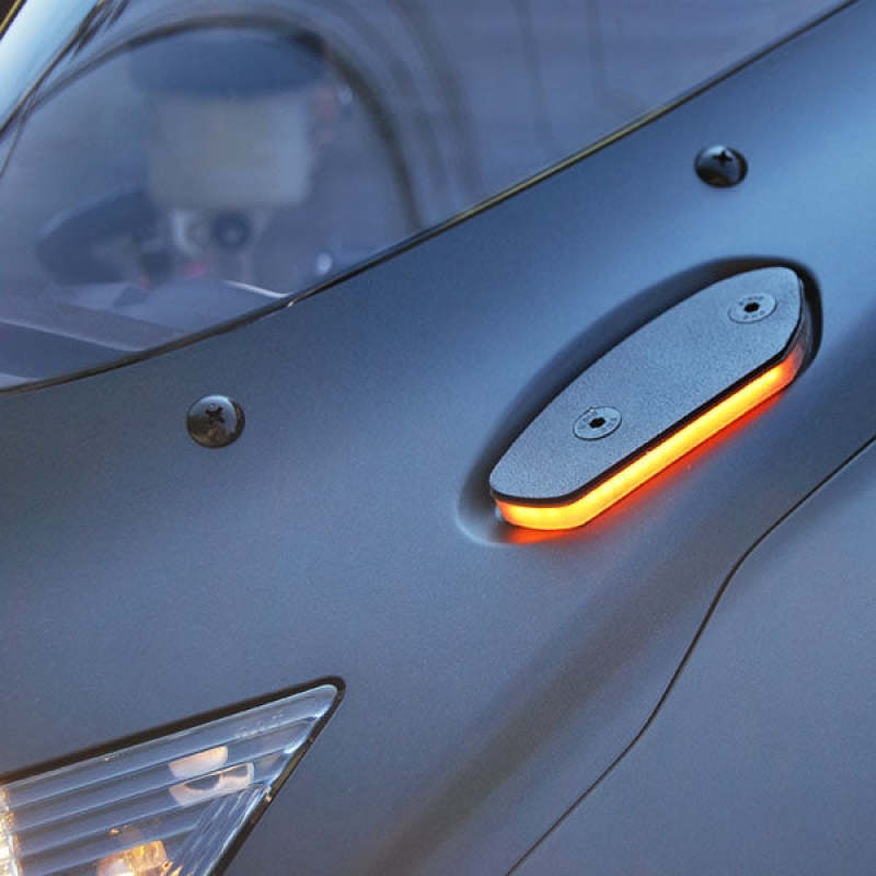 New Rage Cycles GSXR-MBO-L - NEWGSXR-MBO-L - New Rage Cycles 05-17 Suzuki GSXR600-1000 Mirror Block Off Turn Signals w/Load EQ - Shipped in Europe - Tuningsupply.com