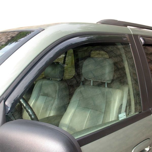 AVS 194733 - AVS194733 - AVS 02-09 Chevy Trailblazer Ventvisor In-Channel Front & Rear Window Deflectors 4pc - Smoke - Shipped in Europe - Tuningsupply.com