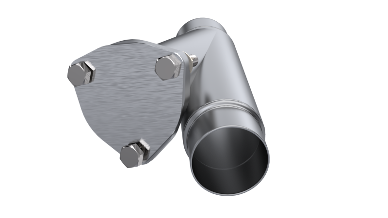 QTP 10225 - QTP10225 - QTP 2.25in Weld-On QTEC Exhaust Cutout Y-Pipe - Shipped in Europe - Tuningsupply.com