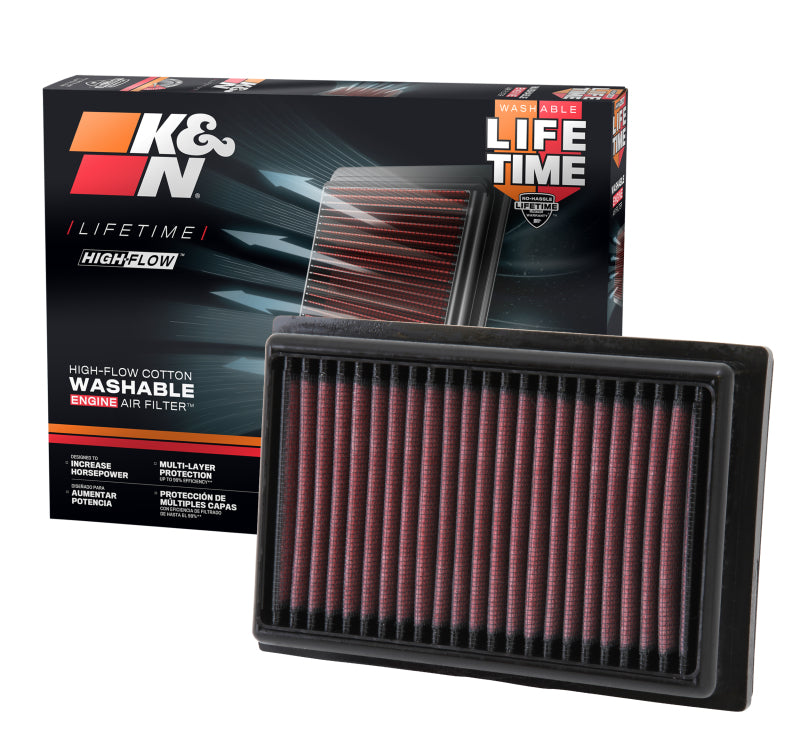 K&N Engineering 33-2485 - KNN33-2485 - K&N Replacement Air Filter 12-13 Toyota Prius C 1.5L L4 F/I - Shipped in Europe - Tuningsupply.com