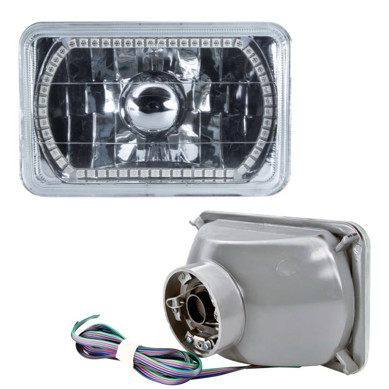 ORACLE Lighting 6909-333 - ORL6909-333 - Oracle Pre-Installed Lights 4x6 IN. Sealed Beam - ColorSHIFT Halo - Shipped in Europe - Tuningsupply.com