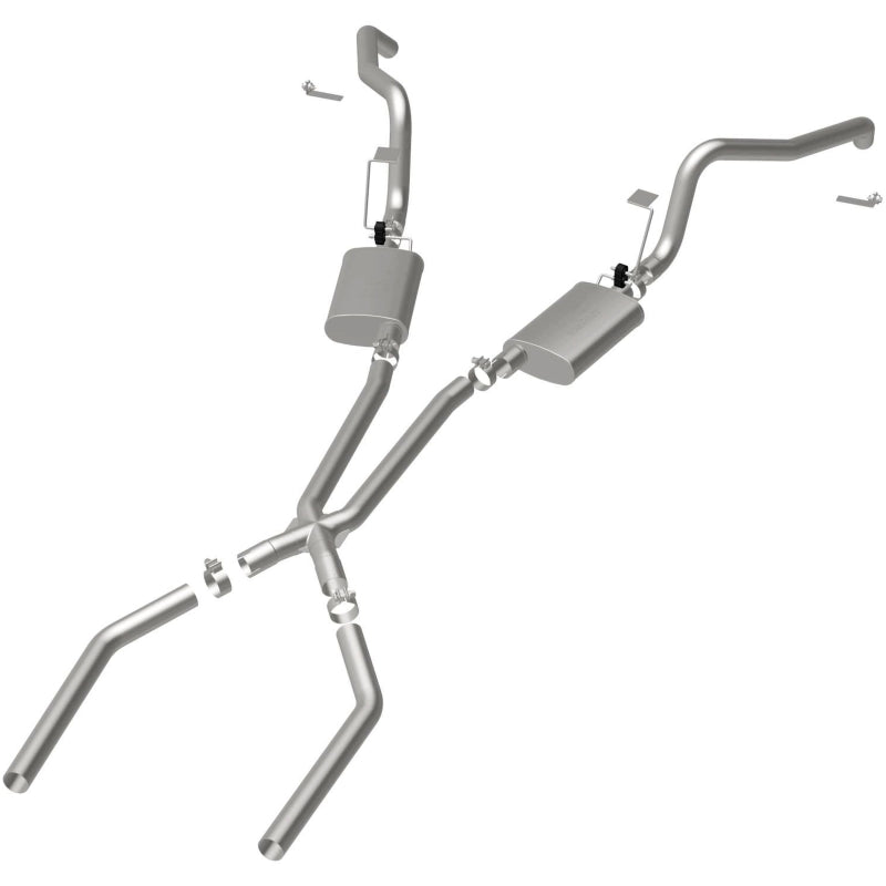 Magnaflow 15896 - MAG15896 - MagnaFlow Sys C/B 67-72 F-Body 2.50inch w/Tru-X - Shipped in Europe - Tuningsupply.com