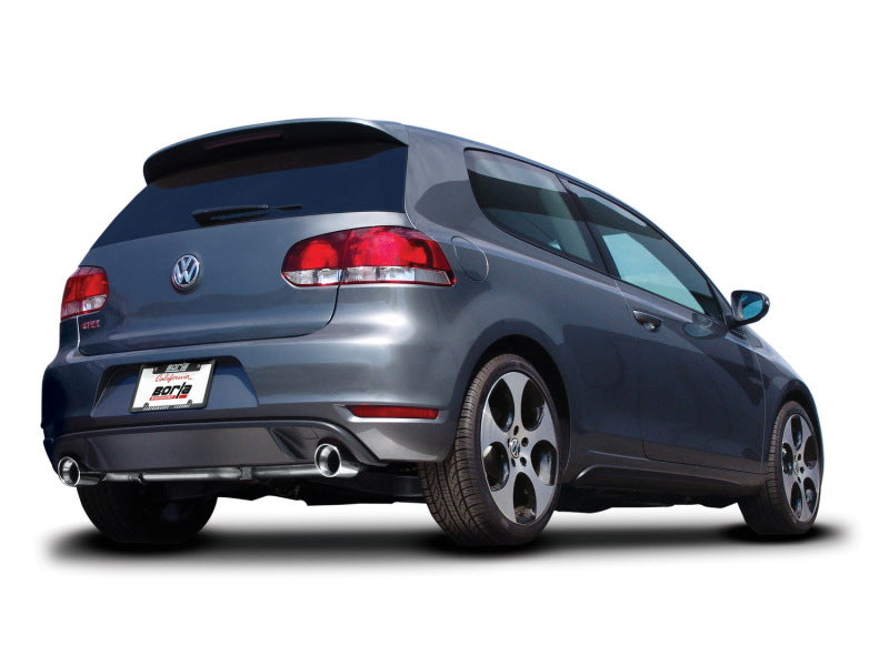 Borla 140347 - BOR140347 - Borla 10-14 VW GTI Base 2.0L 4cyl Catback Exhaust - Shipped in Europe - Tuningsupply.com