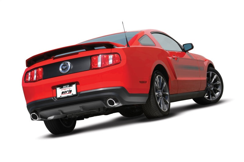 Borla 11791 - BOR11791 - Borla 2011-2012 Ford Mustang GT 5.0L 8cyl 6spd RWD Agressive ATAK Exhaust (rear section only) - Shipped in Europe - Tuningsupply.com