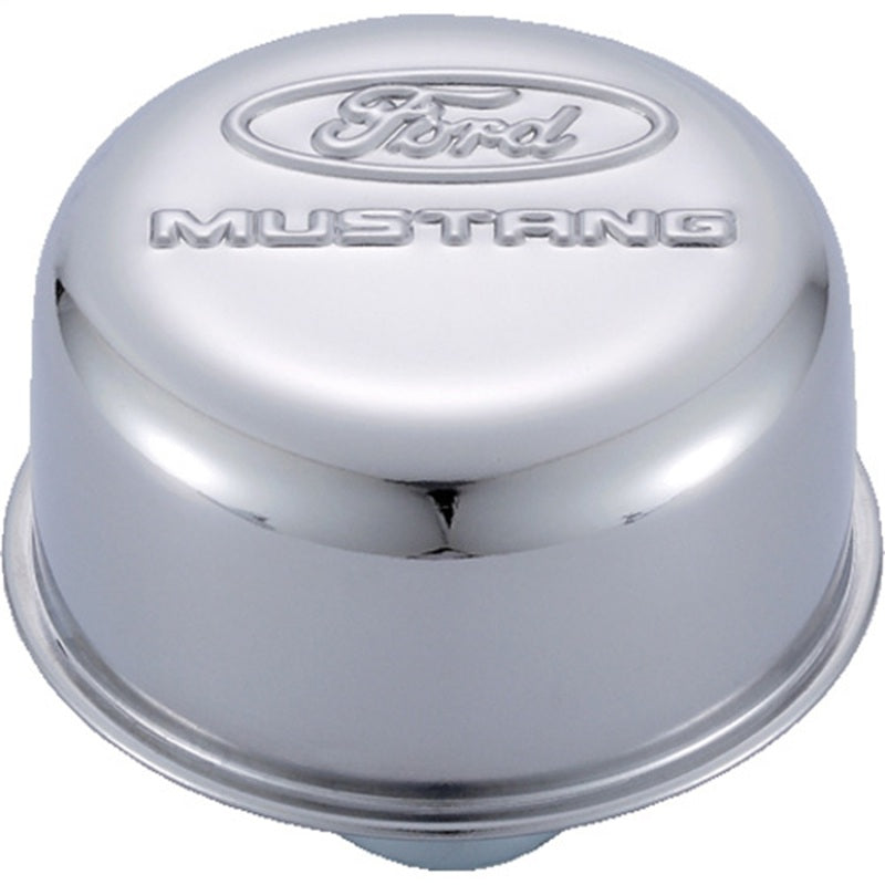 Ford Racing 302-220 - FRP302-220 - Ford Racing Chrome Breather Cap w/ Ford Mustang Logo - Shipped in Europe - Tuningsupply.com