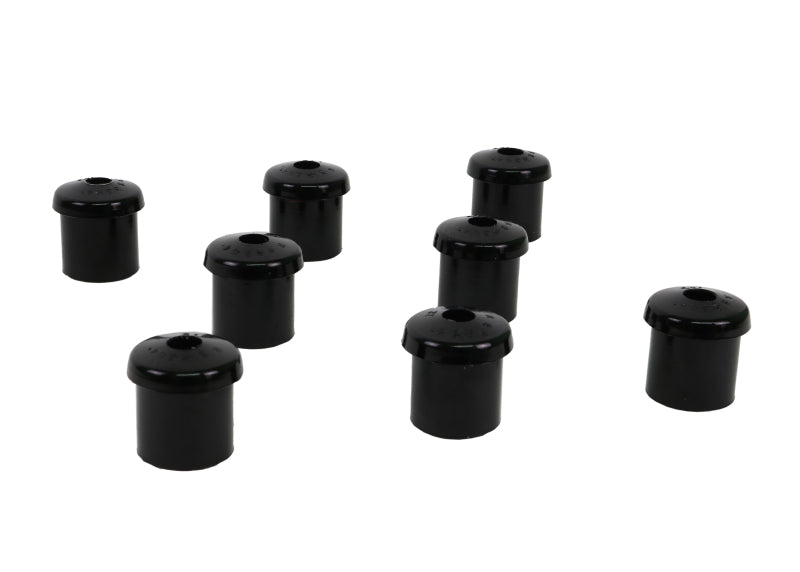 Whiteline W72364 - WHLW72364 - Whiteline 10/65-73 Ford Mustang Rear Spring Eye Rear and Shackle Bushings (35mm OD/12.6mm ID) - Shipped in Europe - Tuningsupply.com