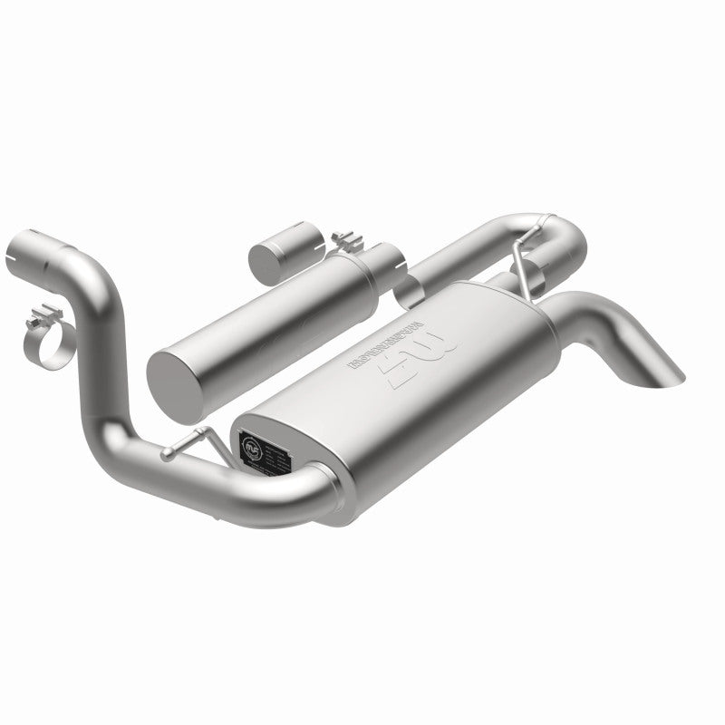 Magnaflow 19620 - MAG19620 - MagnaFlow 18-23 Jeep Wrangler JL 2.0L/3.6L Overland Series Axle-Back Exhaust - Shipped in Europe - Tuningsupply.com