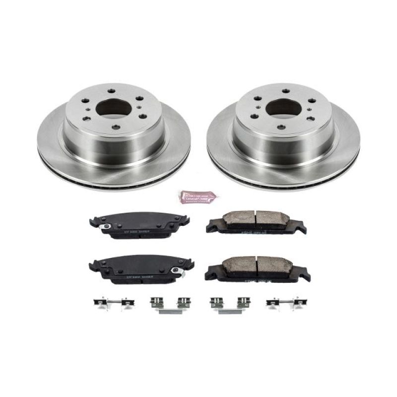 PowerStop KOE6562 - PSBKOE6562 - Power Stop 15-19 Cadillac Escalade Rear Autospecialty Brake Kit - Shipped in Europe - Tuningsupply.com