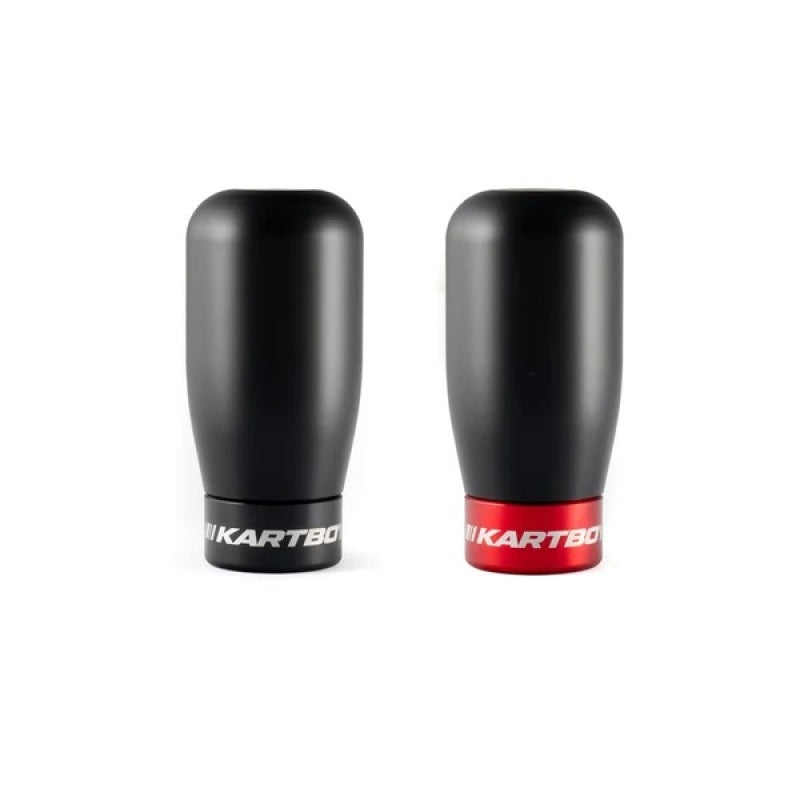 Kartboy KB-014-01005 - KBYKB-014-01005 - Kartboy StackLock Gravel Shift Knob Kit - Black Delrin Cylinder - SS Core - Black & Red Trim Rings - Shipped in Europe - Tuningsupply.com
